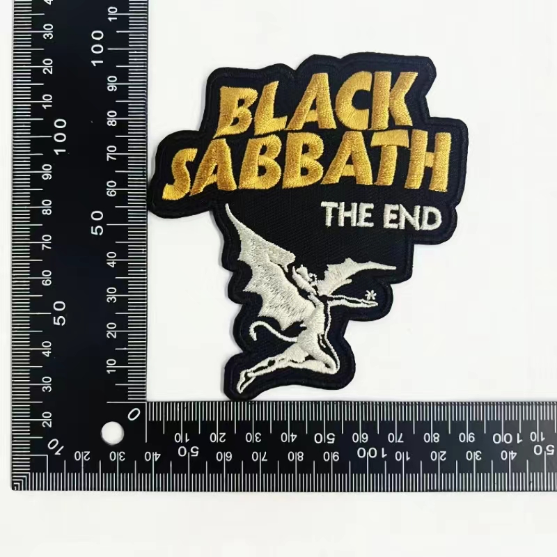 BLACK SABBATH 官方原版布标 The End (Embroidered Patch)